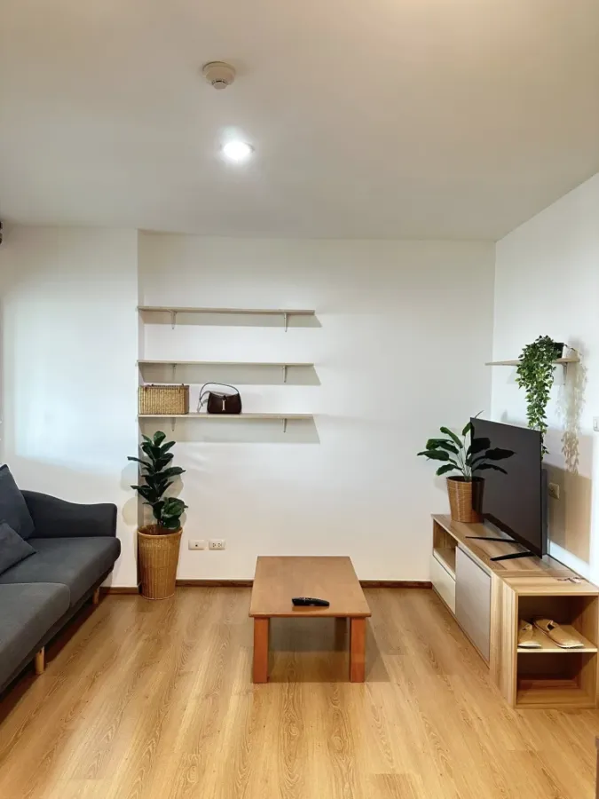 Condo for rent, SYM Vipha Ladphrao, nice room, fully furnished, appliances included, closed kitchen, well-built in, move in now!
