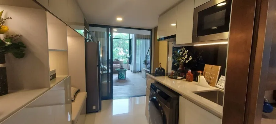 Selling down payment, So Origin Siriraj, Duplex room, spacious, airy, with many amenities, book now!