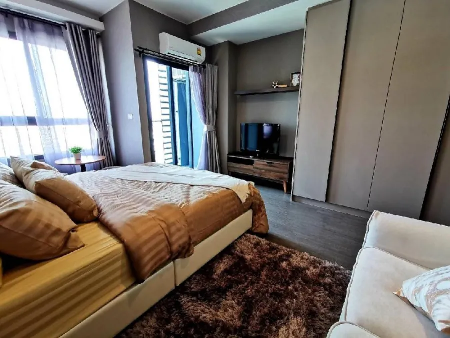 Condo for rent, Ideo Sukhumvit 93, fully furnished, good view, convenient transportation, hurry