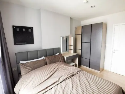 Urgent sale!! Condo The Base Chaengwattana, 12A floor, beautiful room, fully furnished, ready to move in, good price, don't miss it!!