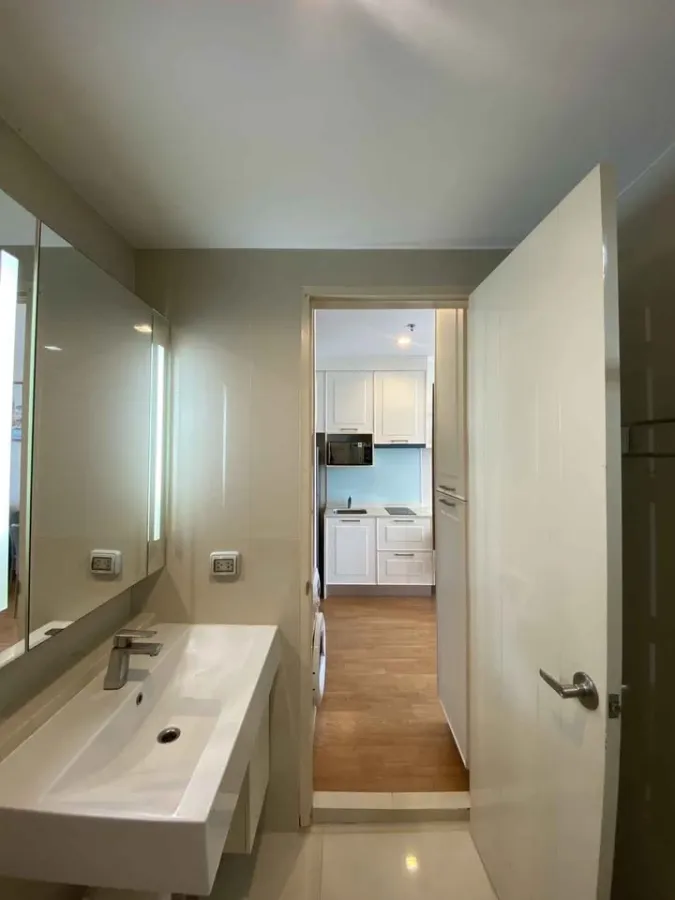 ขาย ให้เช่า คอนโด Q house สุขุมวิท 79 ขนาด 31 ตร.ม. เฟอร์ครบ วิวสวย มีเครื่องซักผ้า ย้ายเลยอย่ารีรอ