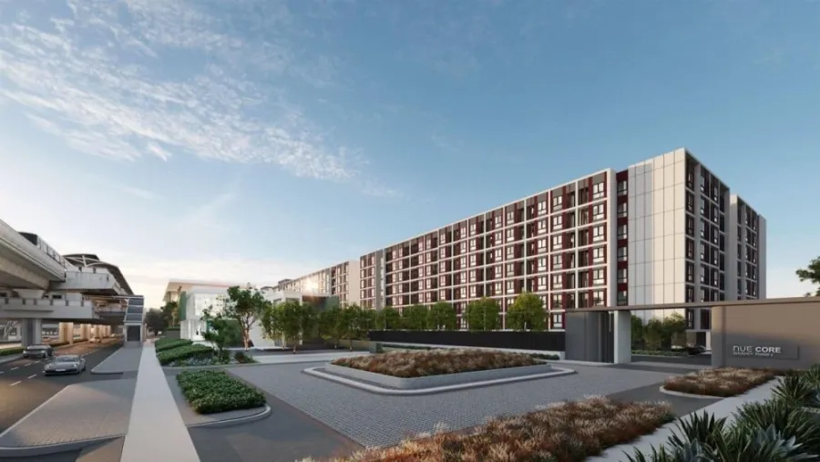 Selling down payment New Cross Khu Khot Station, 8th floor, beautiful view, no buildings blocking it, good position, nice to live in. Hurry and reserv
