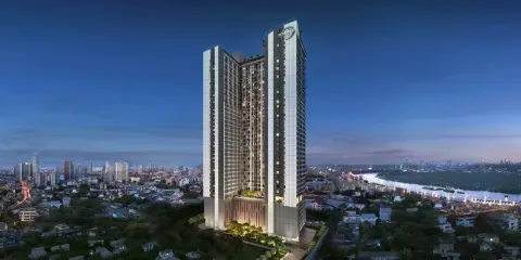 ขายดาวน์ด่วน! คอนโด Aspire Sukhumvit–Rama 4 Vertiplex 2 ชั้น เพดานสูง 4.4 ม. ชั้น: 36 ได้วิวสูง ซื้อลยจ้า
