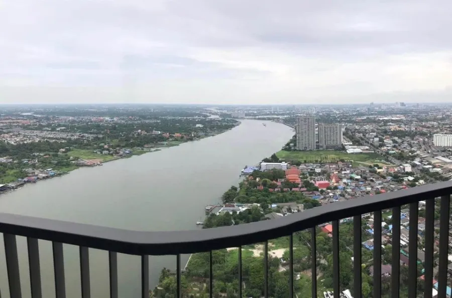For Rent The Politan Aqua ห้องตกแต่งสวย พร้อมบิ้วอินท์จัดเต็ม ชั้น 40 ได้วิวแม่น้ำ คุณต้องห้ามพลาด