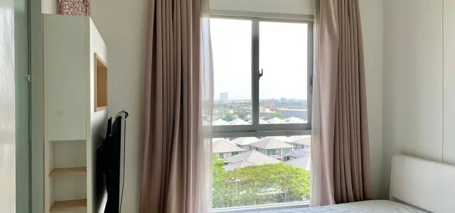 ให้เช่า คอนโด The Parkland Srinakarin Lakeside ห้องน่าอยู่ ขนาดกว้าง เฟอร์ครบ ชั้น 9 ราคาดี จองเลย images