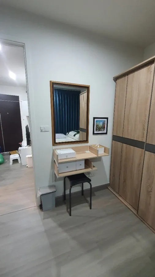 The President Charan - Yaek Fai Chai Station, 9th floor, spacious room, comfortable, fully furnished, ready to move in. Book now.