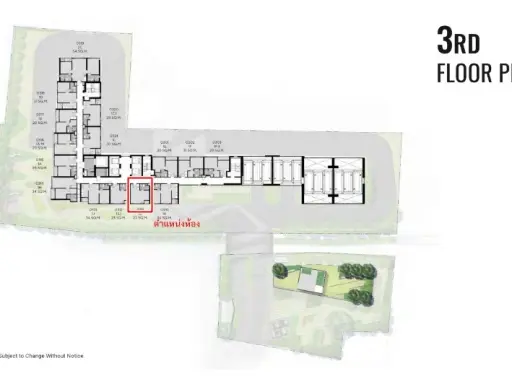 Down payment sale, Quintara Maiden Phonimit, Studio room, 3rd floor, North side, affordable price, reserve now! images