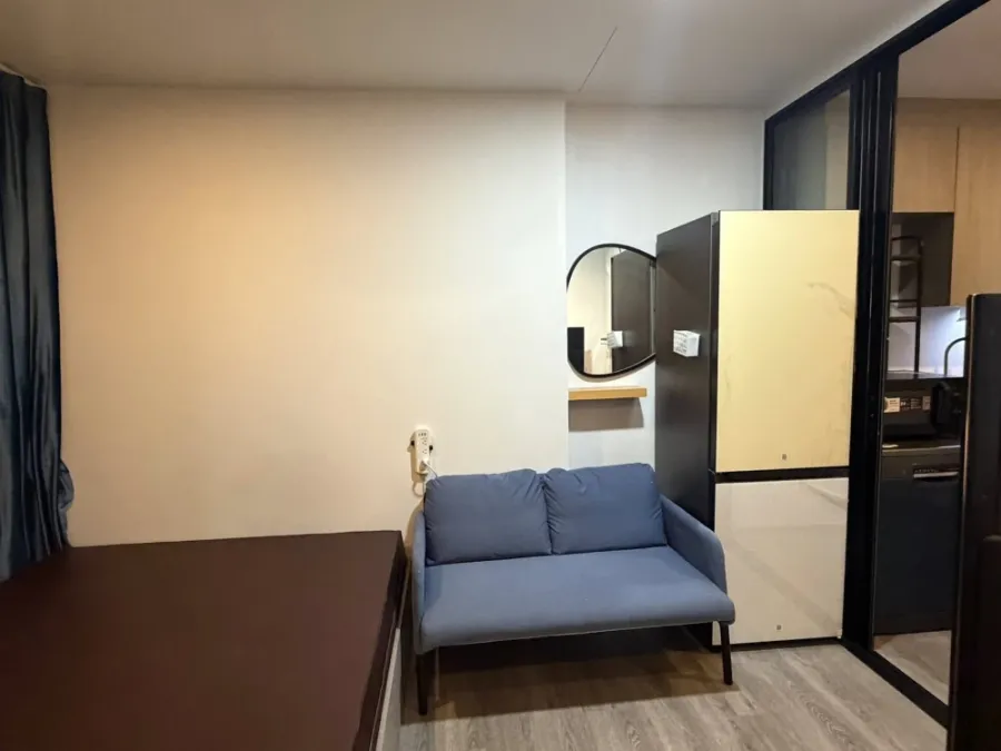 For rent: Studio room at THE ORIGIN Sukhumvit Sailuat E22 Station. Fully furnished, ready to move in.