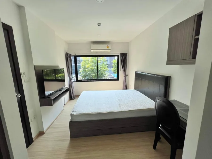 Condo for sale, for rent, Veer 7 Bangna by Apasiri, fully furnished, good location, complete amenities.