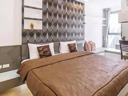 Beautifully decorated room for rent, Ideo Q Chula Samyan, 26th floor, luxuriously decorated, stylish in style, urgently don't miss. images