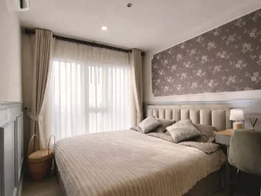 For rent: Regent Home Bangna, high floor, comfortable living, built-in interior, stunning Chao Phraya River view. Book now, don't miss out! +++