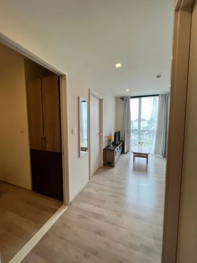 Condo for sale, Chambers Chaan, Ladprao-Wang Hin, fully furnished, electrical appliances Divide the kitchen into proportions. Hurry up.