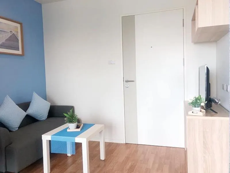 Condo for rent, Lumpini Park Petchkasem 98, 7th floor, 1 bedroom, pool view, fully furnished, ready to move in. So beautiful