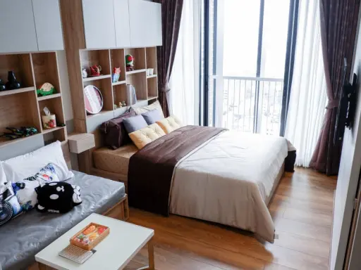 Condo for sale, Park 24 Origin, beautiful room, very nice, fully built-in furniture. Well, not this good.