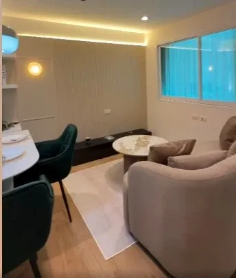 For sale: Premsiri Boutique Park Kaset-Nawamin, Building E, 7th floor, 35 square meters. Beautifully decorated and fully furnished, with separate area