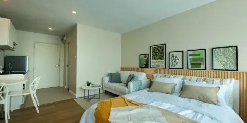 ขาย WE Condo ชั้น 7 วิวโล่ง สบายตาสุดๆ ห้องตกแต่งดูดี มีสไตล์สุดๆ สนใจรีบจับจองได้เลยจ้า