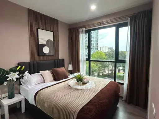 ให้เช่าคอนโด The Base Park West ชั้น 4 วิว Habito Mall เงียบสงบ ไม่มีเสียงทางด่วน สะดวกครบจบที่นี่ จองเลย images