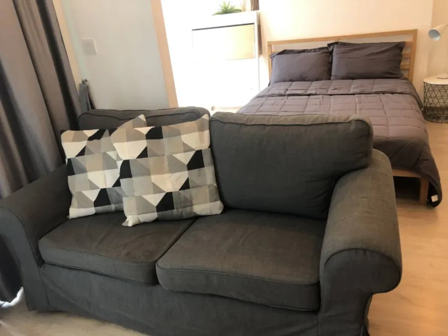 Condo for rent, Ideo Q Chula-Samyan, complete set of facilities in the room, do not miss it.