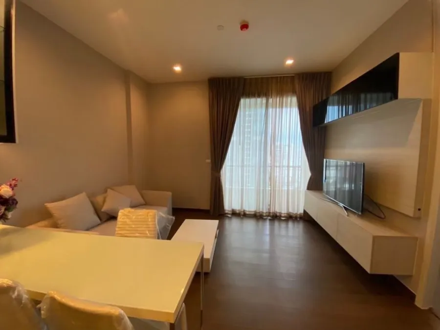 Condo for rent Q Asoke, nice room, spacious size with facilities, high floor, city view, do not miss it.