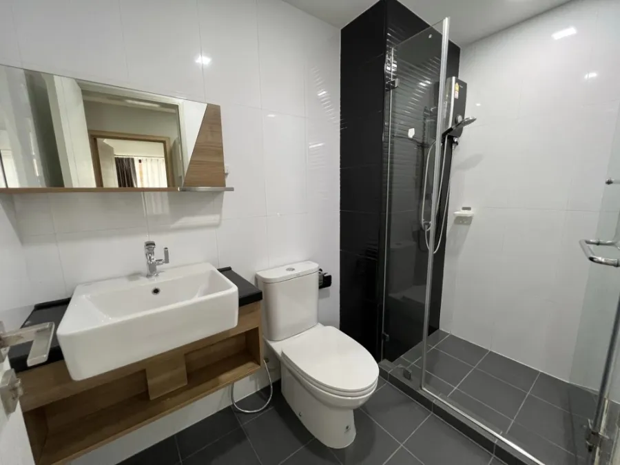 Condo for sale: Elite Salaya One Bedroom Plus, big screen TV, watching movies, comfortable sofa, book now.