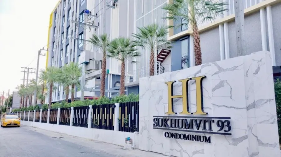 For rent urgently!! Condo Hi Sukhumvit 93 near BTS Bang Chak, fully furnished, book now!!