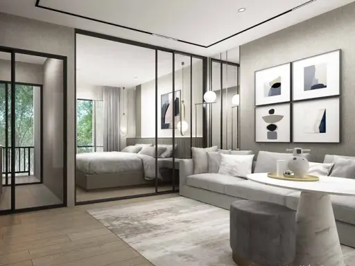 ขายดาวน์ Regent Home Bangna 1 ห้องนอน 1 ห้องน้ำ ทำเลดี มาพร้อมส่วนกลางสุดปัง จองเลย images