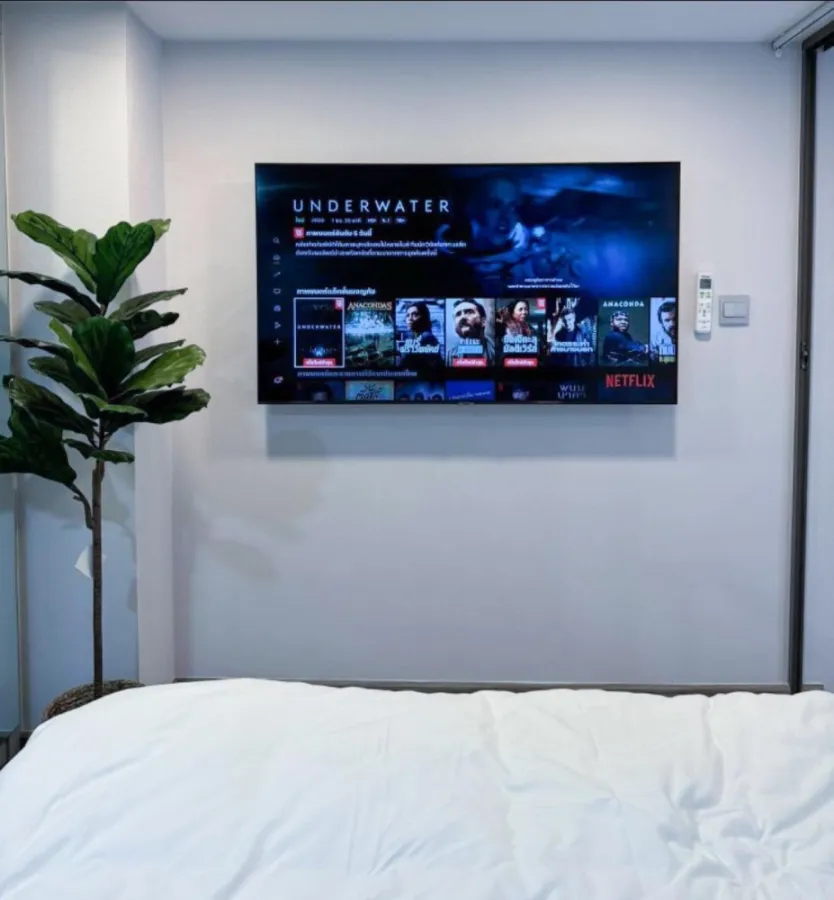 Condo for rent: Miti Chiva Kaset Station, beautifully decorated room, complete with furniture and electrical appliances. Hurry and reserve now.