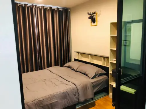 Urgent for rent !! Condo Regent Home Sukhumvit 81 appliances And fully furnished. Good location near BTS On Nut. Book now !!