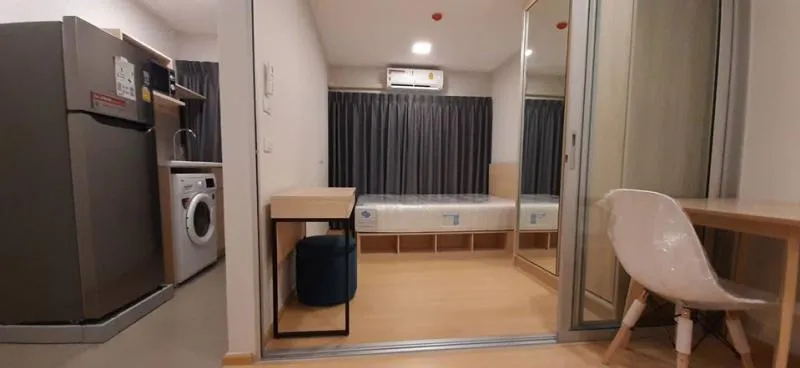 Plum Alive, Bangkok University, Rangsit for rent, new room, fully furnished, electrical appliances are very good, already worth it.