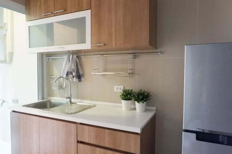 ขาย Happy Condo Ladprao 101 ห้องสวย ระเบียงหันไปทางทิศตะวันออก พร้อมเฟอร์เเละเครื่องใช้ครบ