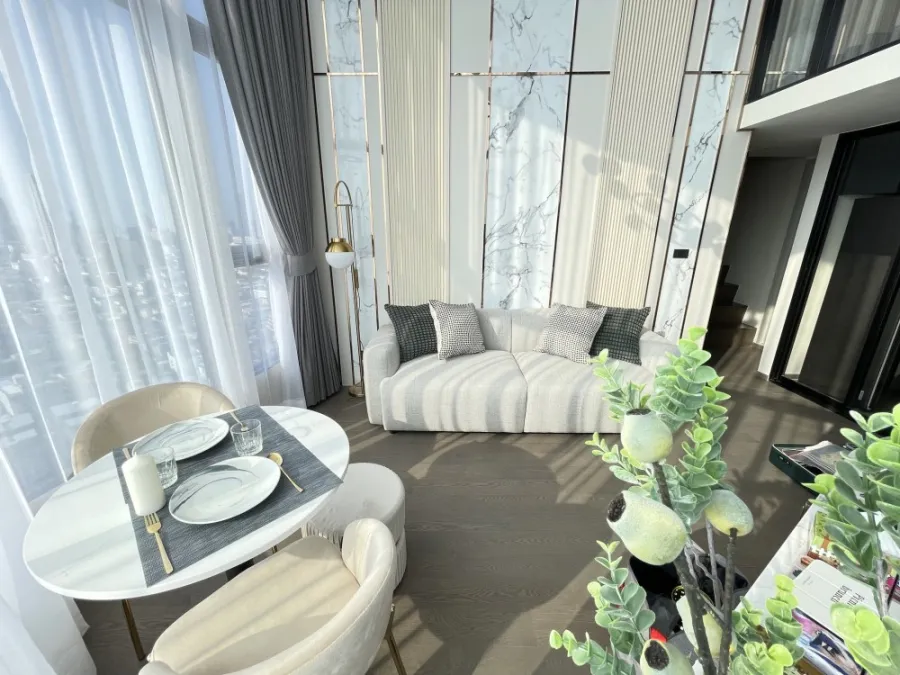 ให้เช่า PARK ORIGIN CHULA SAMYAN ชั้น 31 ห้องตกแต่งสไตล์ Minimal LUXURY วิวสวย ห้องมุม ห้ามพลาด