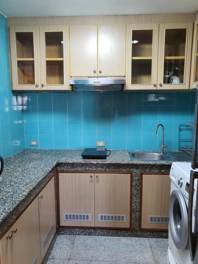 For rent, Witthayu Complex, 2 bedrooms, 2 bathrooms, ready to move in, can raise pets** Convenient transportation, don't wait!!