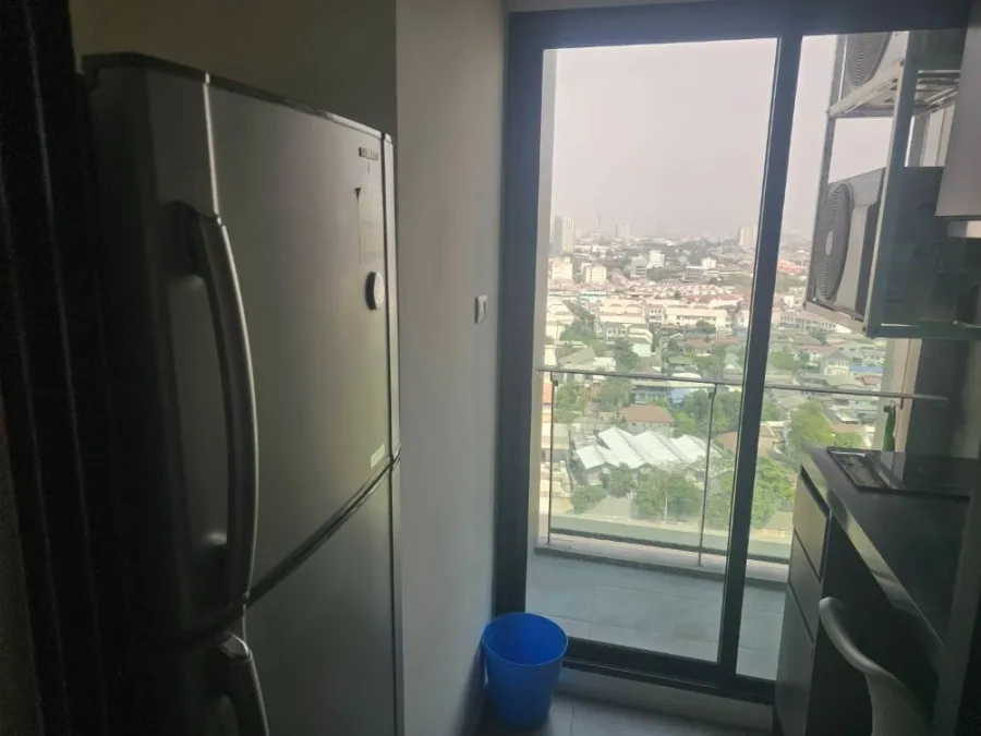 For rent: The Clef Riverine Chao Phraya - Wong Sawang, 18th floor, fully furnished, ready to move in, book now.