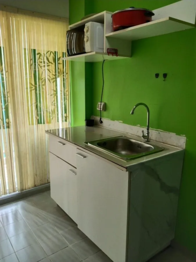 For rent, The Kith Lam Luk Ka, Khlong 2, 5th floor, comes with complete decoration. Just carry your bags and move in. Reserve now.