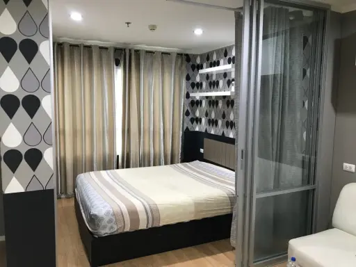 Sell / rent Lumpini Ville Prachachuen-Phongphet 2, high floor, beautiful view, next to the wallpaper, very livable, book now.