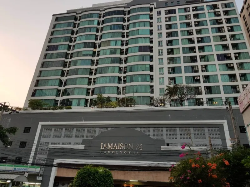 ขาย คอนโด ลาเมซอง พหลโยธิน 24 1 ห้องนอน 1 ห้องน้้ำ สิ่งอำนวยความสะดวกครบ ราคาดี จองเลย
