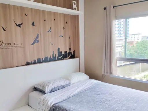 Condolette 624 Lat Phrao for rent, Condolette, clearly separated rooms, beautiful wallpapered bedrooms, urgent. images