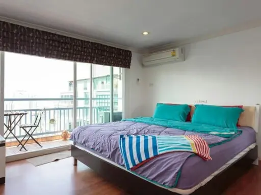 For rent!! Grand Park View Asoke Condo, 29th floor, high floor room, clear view, close to the BTS, very convenient to travel!! images
