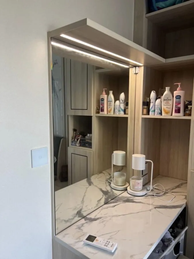 For sale, rent, Condo Life Asoke-Rama 9, ready to move in Built-in as well If you don't reserve, you will miss a lot.