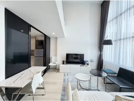 ให้เช่า Knightsbridge Prime Sathorn ห้องอยู่ชั้นสูงมากๆ ได้วิวมหานคร ห้อง Duplex เพดานสูง หรูหรา ห้ามพลาด