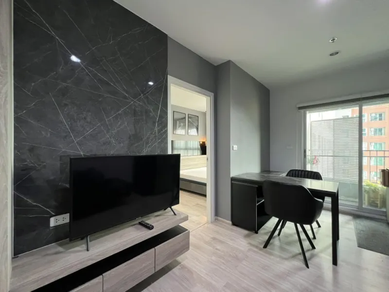 ขายด่วน Plum Condo Ramkhamhaeng Station แต่งห้องคุมโทน ชั้น 17 วิวสูง ราคากันเอง รีบมาจับจองเลย