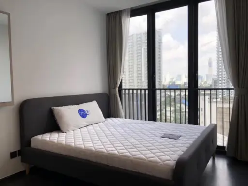 Sell for rent!! Condo The Line Asoke-Ratchada, whether to live by yourself or for investment, it's very worth it. Urgent!!