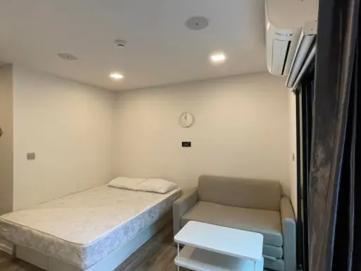 Sell / rent Condo Atmoz Chaengwattana, good atmosphere. fully furnished Ready to drag your bags in.