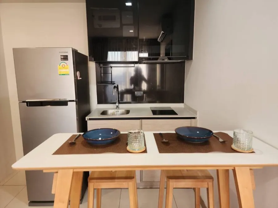 For sale , rent The Base Garden Rama 9 ห้องน่าอยู่ เตียงน่านาน โซฟาใหญ่น่านั่ง ไม่จองคือพลาดมากจ้า