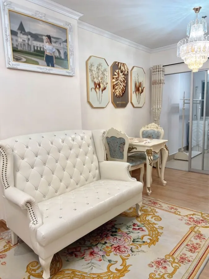 For sale for rent Supalai Vista, Pak Kret Intersection, high floor, beautiful view, decorated in European style. Good furniture. Hurry up. Book now.