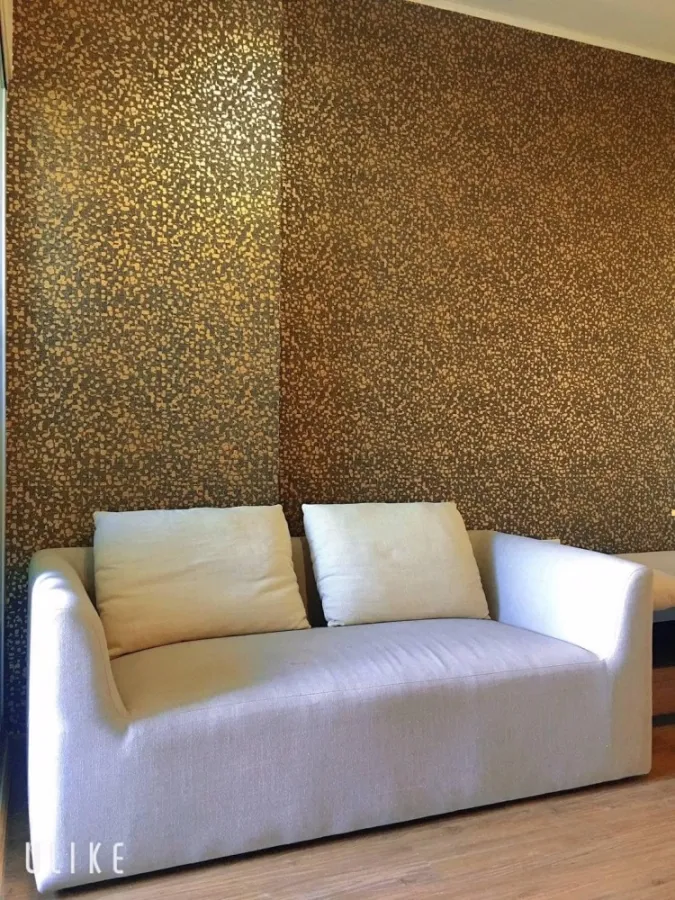 Condo for sale and rent, U Delight @ Hua Mak Station. Decorated with wallpaper, nice to live in, good location, reserve quickly.