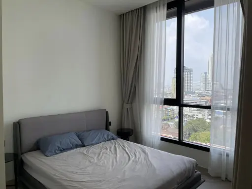 Condo for rent Chapter Charoennakhon - Riverside, the room is ready to move in Full facilities, book now.