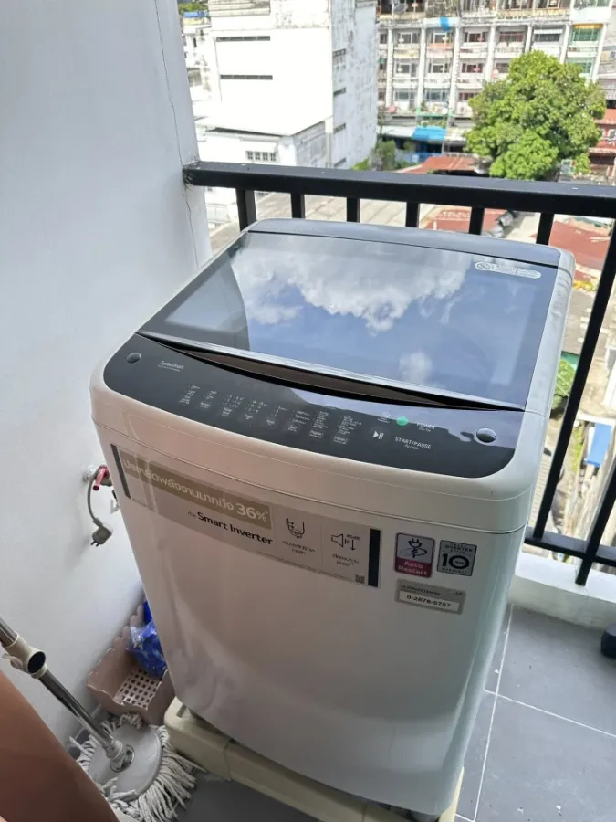 For rent: Notting Hill The Exclusive Charoen Krung, 7th floor, large usable area, 2 bedrooms, fully furnished, must book.