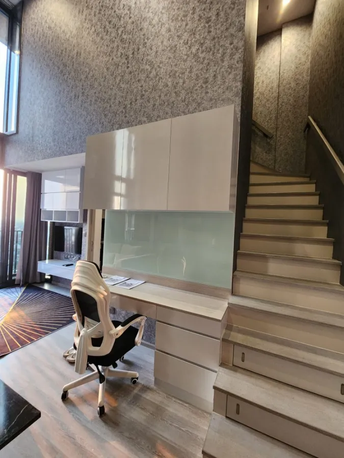 ขาย คอนโด The Line sukhumvit 101 ห้อง Duplex ชั้น 21 ได้วิวแม่น้ำ ครบจบที่เดียว ต้องซื้อเลย