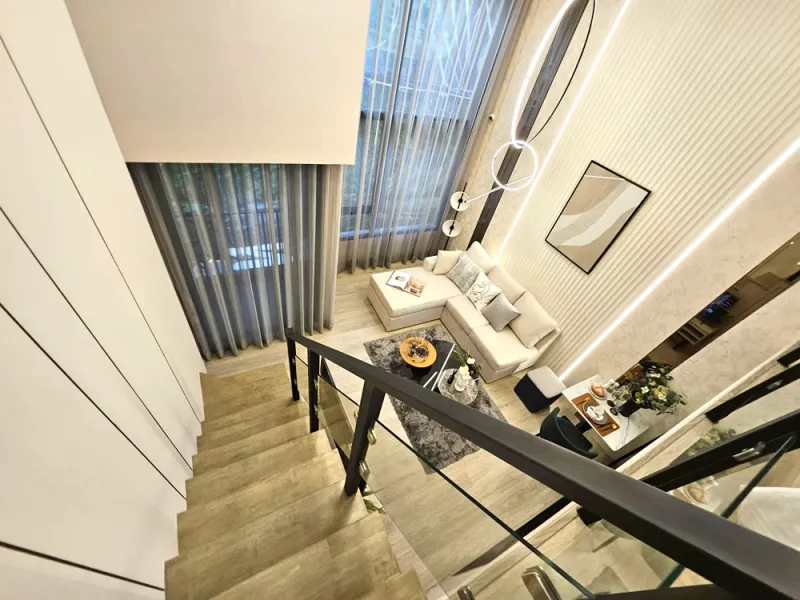 ขายดาวน์ ออริจิ้น ปลั๊ก & เพลย์ ศรีนครินทร์ ชั้น 29 ห้องแบบ Duo Space จองเลย ด่วนๆ